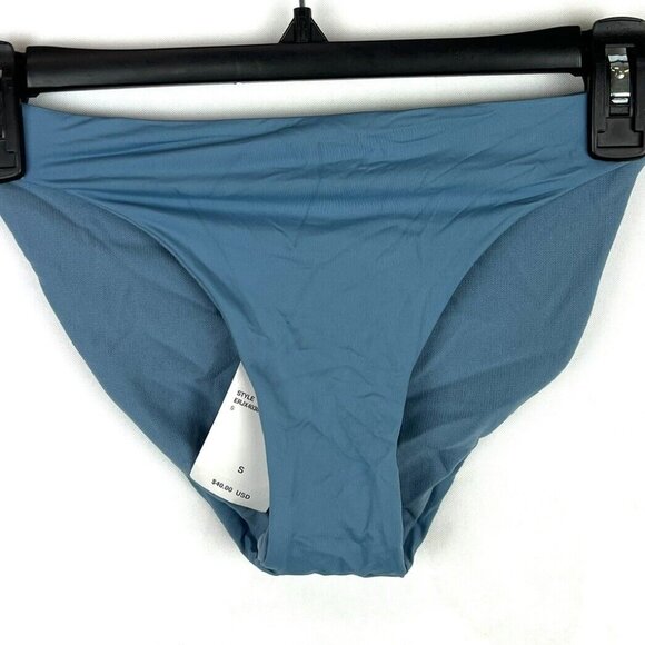 Roxy Women’s Blue Full Coverage Bikini Bottom Size Small - Picture 1 of 5
